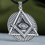 Masonic Pendant // Eye