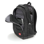 Glider 15.6" Laptop Backpack // Black