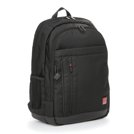 Glider 15.6" Laptop Backpack // Black