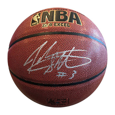 John Starks // Autographed Spalding Basketball