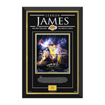 LeBron James // LA Lakers // Framed Collage Limited Edition /123 // Facsimile Signature