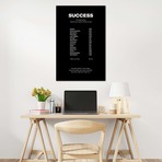 Success (Black Edition) // avesix (26"W x 40"H x 1.5"D)