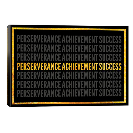 Perseverance - Achievement - Success I // 5by5collective (40"W x 26"H x 1.5"D)