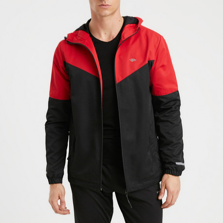 Palisade Track Jacket // Red (XS)