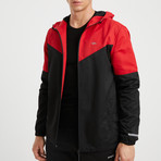 Palisade Track Jacket // Red (L)