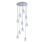 Tangent 10-Light Multi-Light Pendant