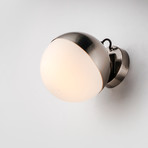 Half Moon 1-Light Wall Sconce