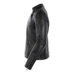 Dante Leather Jacket // Black (3XL)
