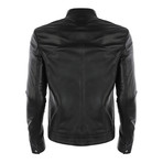Joshua Leather Jacket // Black (3XL)