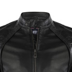 Dante Leather Jacket // Black (XL)
