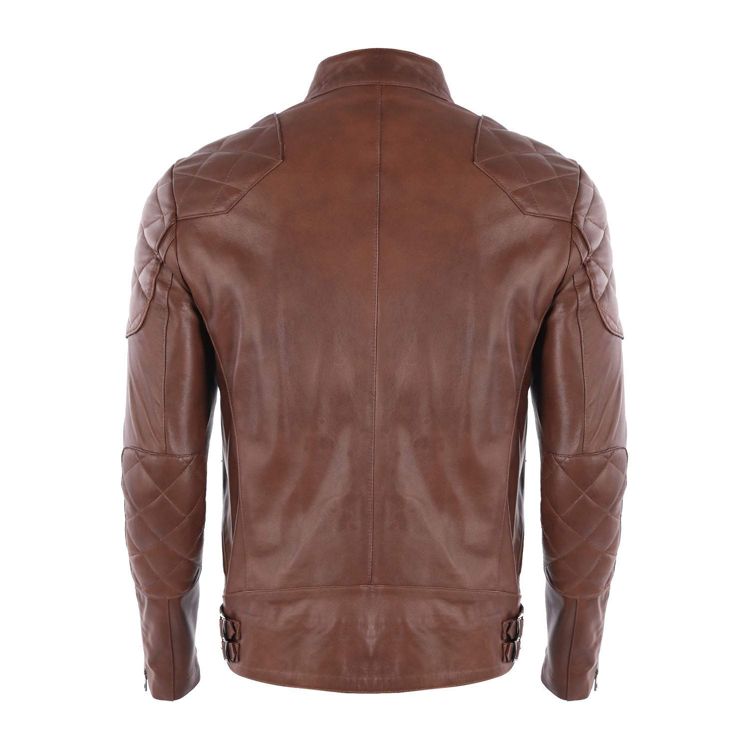 Milan Leather Jacket // Chestnut (3XL) - Felix Hardy - Touch of Modern