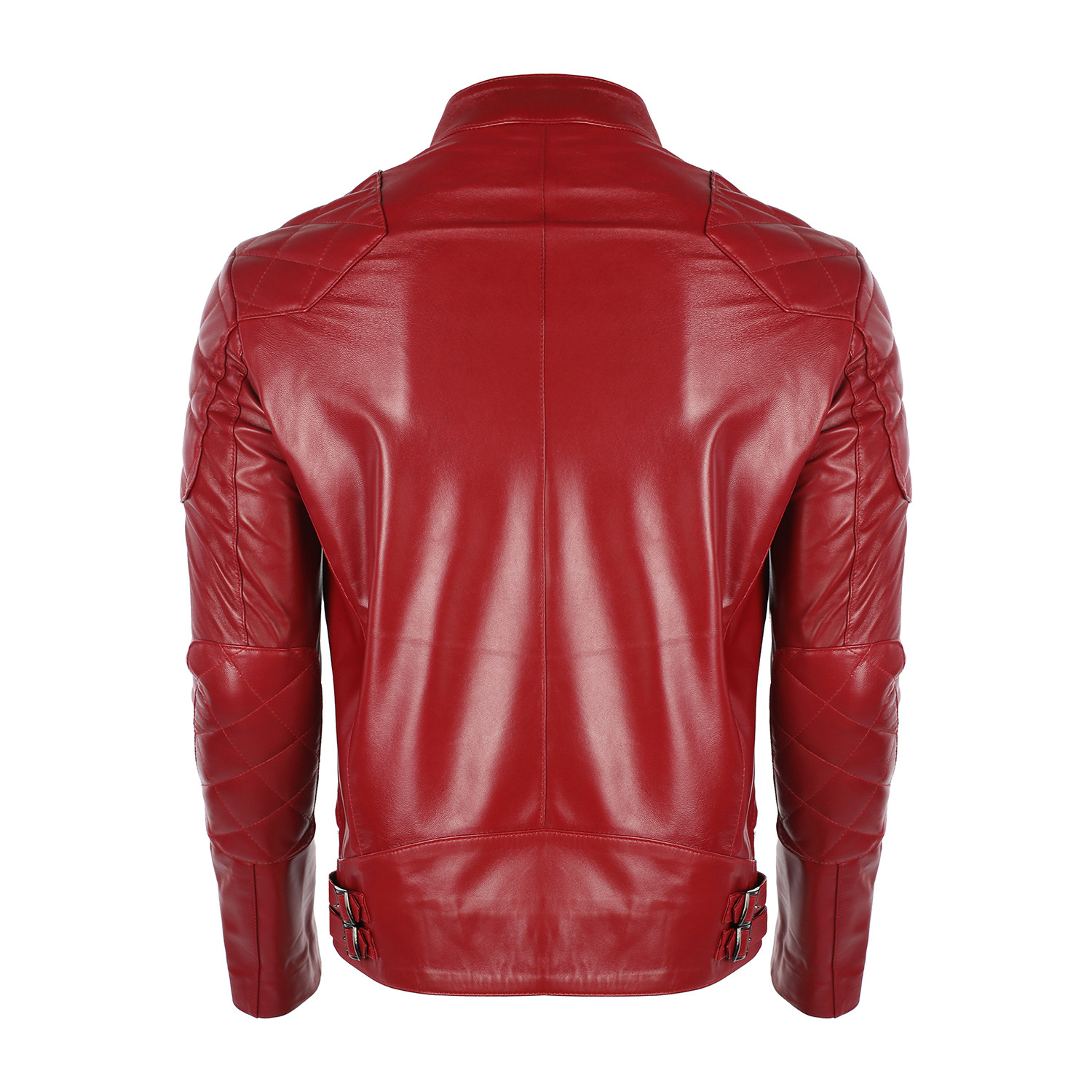 Paulo Leather Jacket // Red (L) - Felix Hardy - Touch of Modern