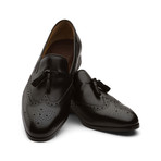 Wingtip Tassel Loafer // Black (US: 12)