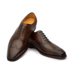 Full Brogue Wingtip Oxford // Dark Brown (US: 11)