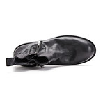 Skylar Calf Leather Boots // Black (Size 39)