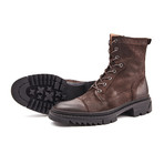 Maxim Calf Leather Boots // Brown (Size 38)