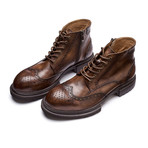 Chase Calf Leather Boots // Coffee (Size 38)