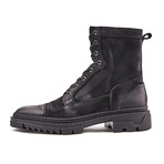 Maxim Calf Leather Boots // Black (Size 38)