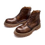 Zaire Calf Leather Boots // Brown (Size 38)