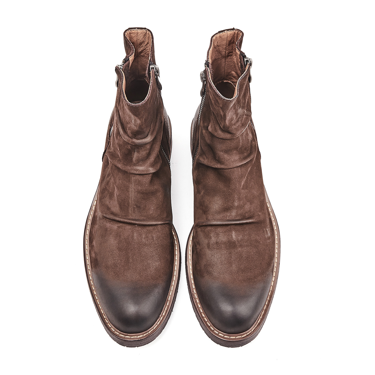Liam Calf Leather Boots // Brown (Size 39) - Herilios - Touch of Modern