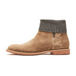 Joaquin Calf Leather Boots // Gray (Size 38)