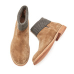 Joaquin Calf Leather Boots // Gray (Size 38)