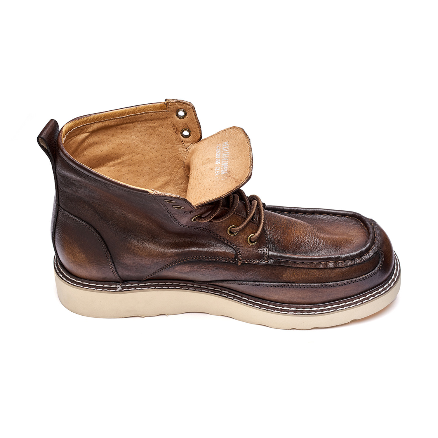 Nigel Calf Leather Boots // Brown (Size 39) - Herilios - Touch of Modern