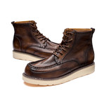 Nigel Calf Leather Boots // Brown (Size 39)