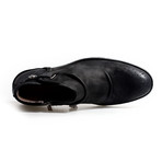 Jefferson Calf Leather Boots // Black (Size 38)