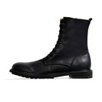 Judah Calf Leather Boots // Black (Size 38)