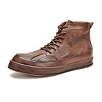 Dario Calf Leather Boots // Brown (Size 39)