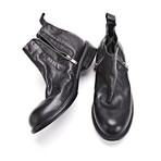 Skylar Calf Leather Boots // Black (Size 39)