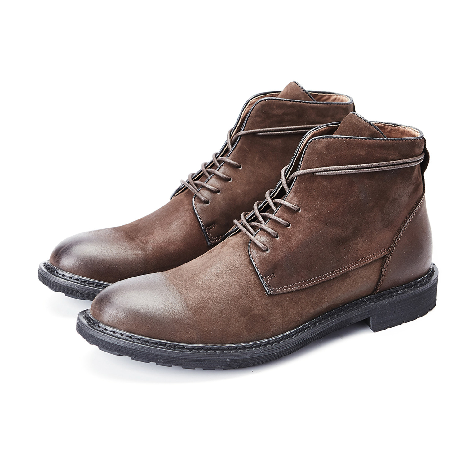 Corbin Calf Leather Boots // Brown (Size 39) - Herilios - Touch of Modern