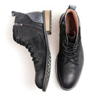 Asher Calf Leather Boots // Black (Size 38)