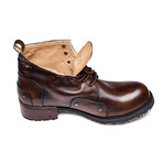 Omar Calf Leather Boots // Dark Brown (Size 39)