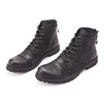 Jasper Calf Leather Boots // Black (Size 39)
