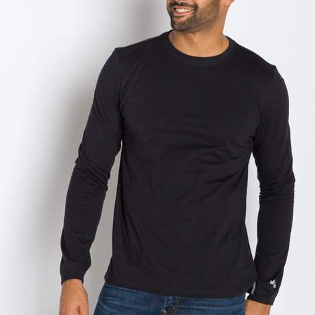 Douglas 180 Long Sleeve Shirt // Black (S)