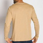 Douglas Long Sleeve Shirt // Khaki (L)
