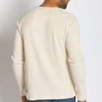 Lyon Long Sleeve Shirt // Cream Heather (XL)