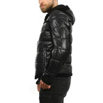 Tollson Leather Jacket // Black (XL)