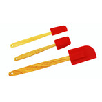 Silicon Spatula 3-Piece Set