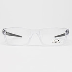 Men's OX8026 Currency Optical Frames // Polished Clear