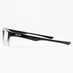 Men's Plank 2.0 OX8081 Optical Frames // Polished Black + Clear Fade