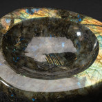 Genuine Polished Labradorite Bowl