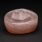 Genuine Polished Rose Quartz Bowl // V2