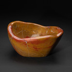 Genuine Polished Red Jasper Bowl