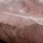 Genuine Polished Rose Quartz Bowl // V1