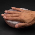 Genuine Polished Rose Quartz Bowl // V1