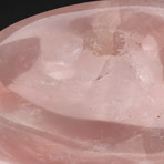 Genuine Polished Rose Quartz Bowl // V2