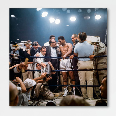 Neil Leifer // Homage to Ali // Ali Victorious - Ali vs. Liston II, 1965